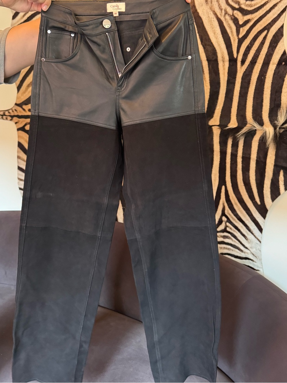 Camila coehlo leather pants